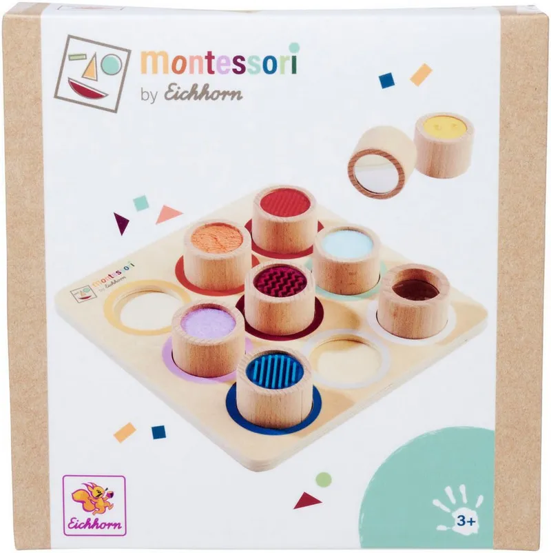 eichhorn eichhorn Lernspielzeug Montessori Fühlbrett, Bunt, – Produktbild 4 von 5
