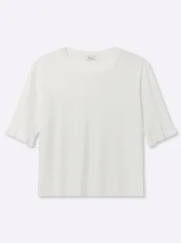 sheego Ajourpullover ecru – Produktbild 1 von 1