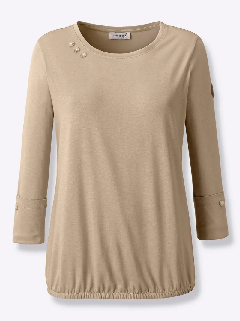 Witt Shirt beige, Beige, – Produktbild 1 von 1