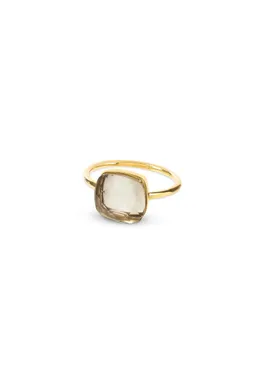 Amadeus Amadeus Damen vegan Ring Sophia Prasiolith Gold – Produktbild 1 von 1