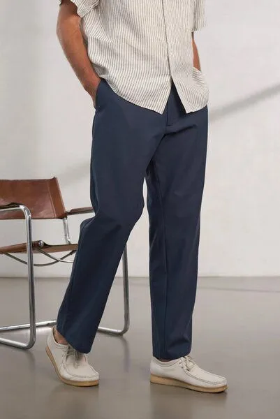 About Companions About Companions Waban Trousers Tencel, Cold navy (blau), – Produktbild 2 von 3
