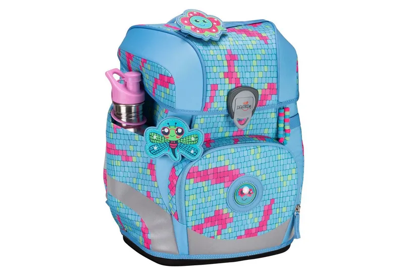 DerDieDas DerDieDas Schulranzen ErgoFlex Tiny (6-tlg), PET, Blau, – Produktbild 3 von 8