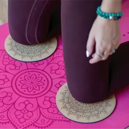 Divasya Divasya Yoga Komfort-Set: Yogamatte aus Kork und Naturkautschuk inklusive 2 Kniepads – Produktbild 1 von 1