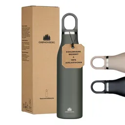 GROENENBERG GROENENBERG Trinkflasche Edelstahl | Thermosflasche 500 o. 750 ml aus recyceltem Edelstahl – Produktbild 1 von 1