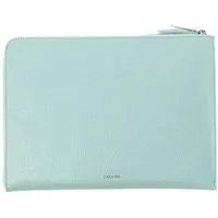 GREVIRO GREVIRO Laptop & Device Tasche aus Kaktusleder (vegan) - für MacBook, iPad, Surface, Galaxy & HP EliteBook bis 14", Skyblue (hellblau), – Produktbild 1 von 1