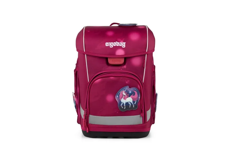 Ergobag Ergobag Schulranzen Schulranzen-Set CUBO LIGHT MondzauBär 5-teilig (5-teilig), Superleicht, Hugging-Rückensystem, für kleine/schmale Kinder, Lila, – Produktbild 3 von 3