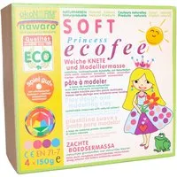 Ökonorm ökoNORM Softknete 4er Set "Prinzessin Ecofee" rosa, pink, violett, türkis – Produktbild 1 von 1