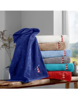 wäschepur Handtuch steingrau – Produktbild 1 von 1