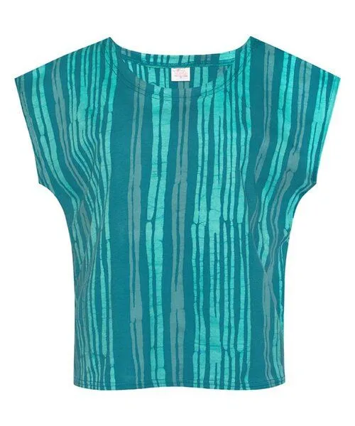Global Mamas Global Mamas Bio Jersey Shirt - MESA - Radiance, Reeds teal (petrol), – Produktbild 1 von 3