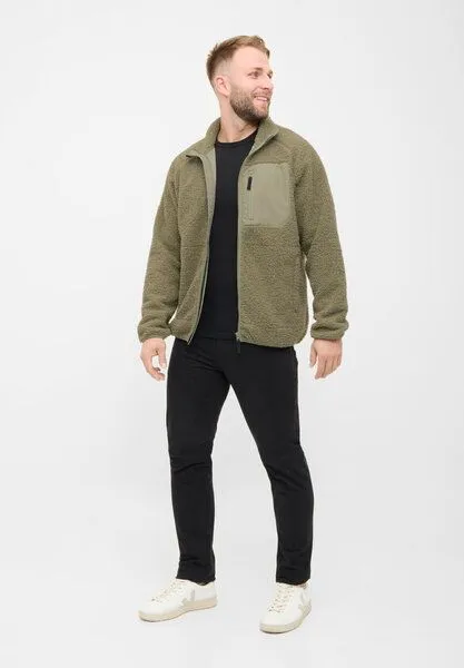 derbe derbe Fleecejacke „Kuschelbypocket“, Tea, – Produktbild 3 von 4