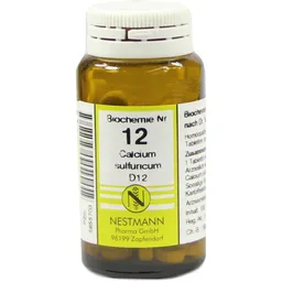Nestmann Pharma BIOCHEMIE 12 Calcium sulfuricum D 12 Tabletten 100 St Tabletten – Produktbild 1 von 1