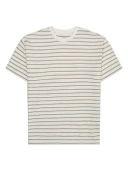 KnowledgeCotton Apparel KnowledgeCotton Apparel Lockeres gestreiftes T-Shirt aus Bio-Baumwolle – Produktbild 1 von 1
