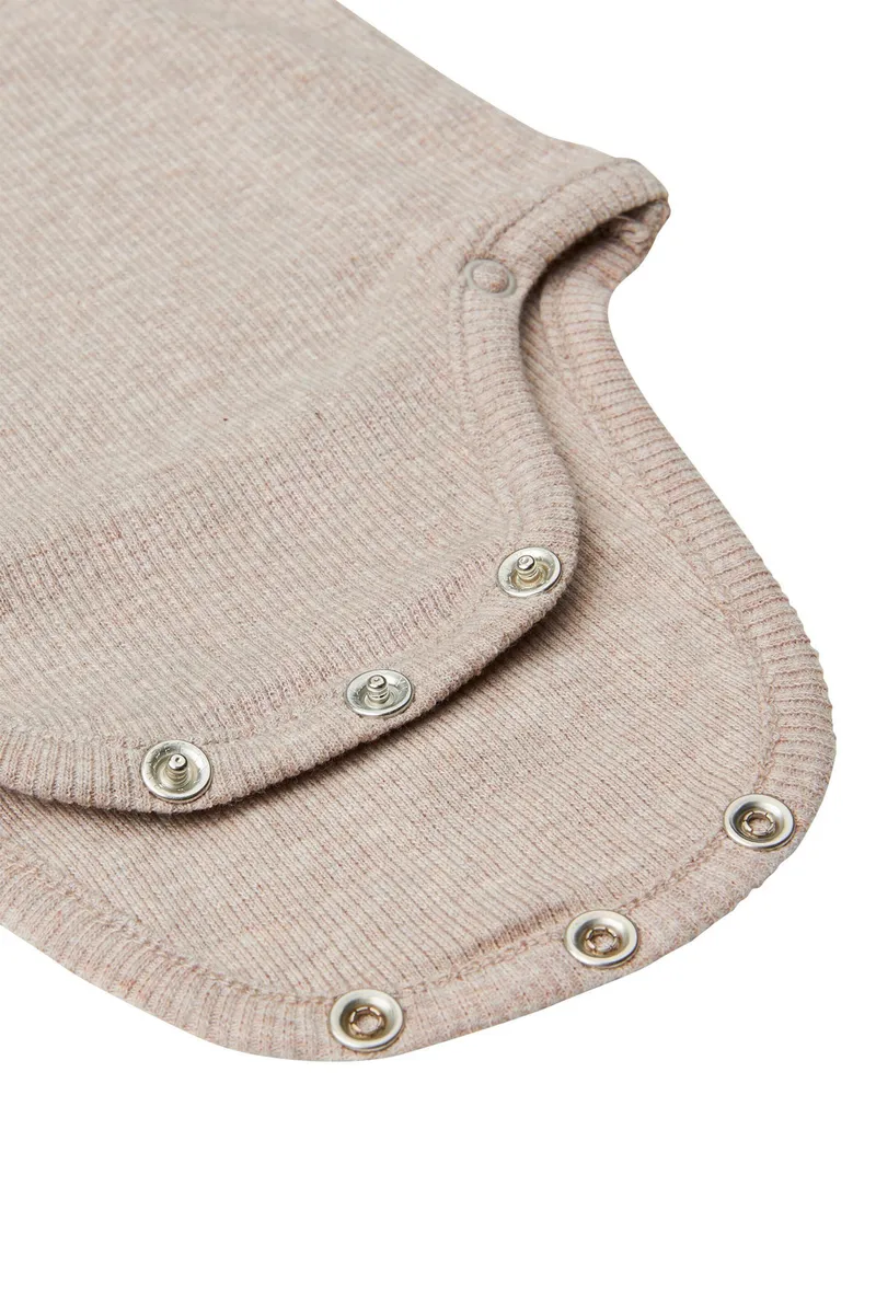 Noppies Newborn Strampler Nino, Beige, – Produktbild 2 von 2