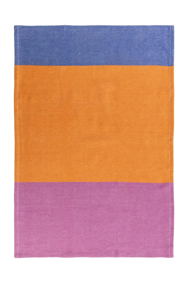 Tranquillo Geschirrtuch COLOURI Orange – Bio-Baumwolle - orange – Produktbild 1 von 3