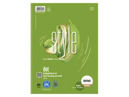 Staufen Staufen Collegeblock "Style REC" DIN A4 dotted, 80 Blatt, 70 g/m² – Produktbild 1 von 1