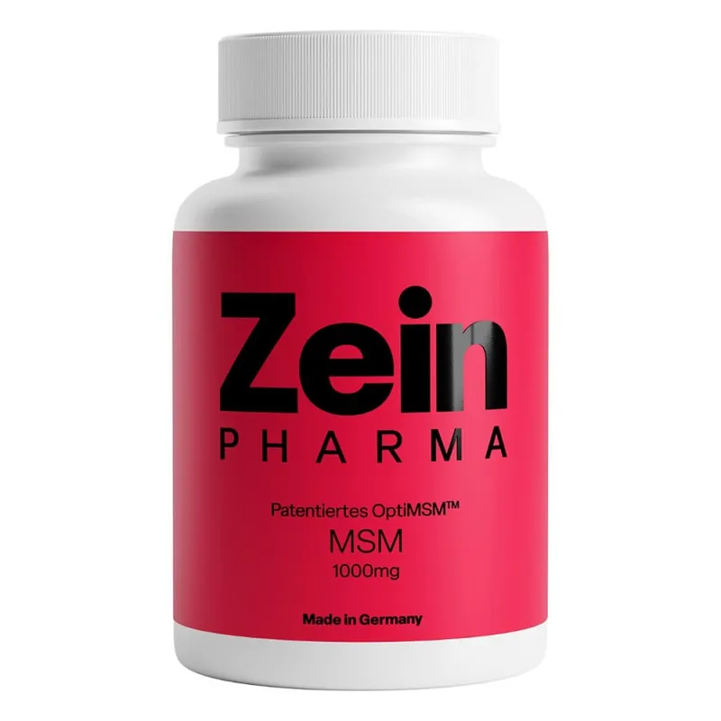 Zein Pharma Zein Pharma MSM mit patentiertem OptiMSM™ 1000mg von ZEINpharma – Produktbild 1 von 1