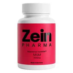 Zein Pharma Zein Pharma MSM mit patentiertem OptiMSM™ 1000mg von ZEINpharma – Produktbild 1 von 1