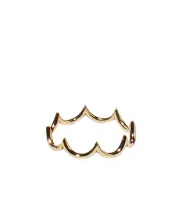 ting goods ting goods Waves Ring, Messing oder Sterling Silber – Produktbild 1 von 1