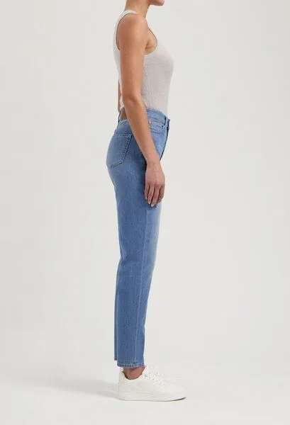 MUD Jeans MUD Jeans Damen Jeans Tapered "Mams - Old Stone", Blue, – Produktbild 3 von 4