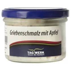TAGWERK TAGWERK Griebenschmalz mit Äpfeln aus Bayern – Produktbild 1 von 1