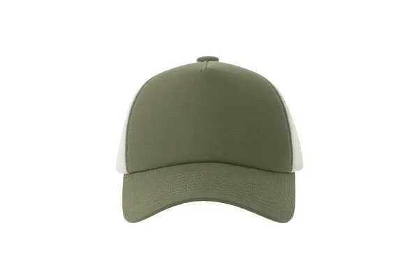Atlantis Headwear Atlantis Headwear Damen / Herren Trucker Cap, Olive, – Produktbild 3 von 5