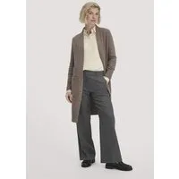 hessnatur hessnatur Strick Jacke Relaxed aus Bio-Schurwolle mit Bio-Baumwolle, Camel, – Produktbild 2 von 8