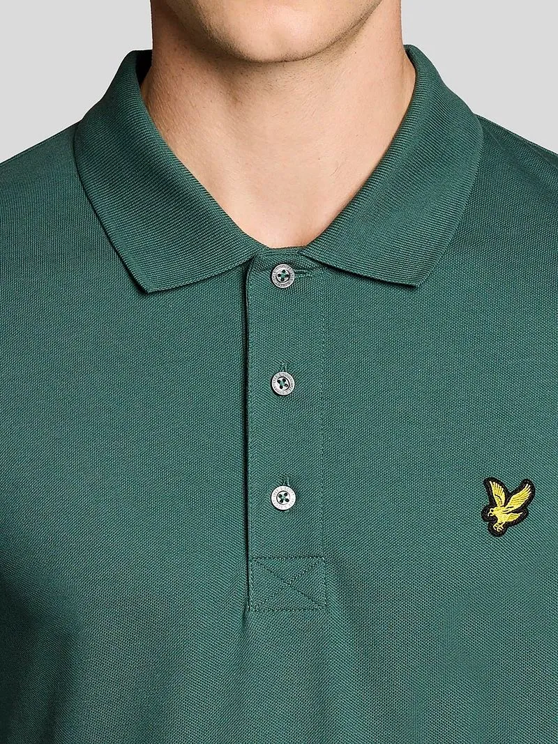 Lyle and Scott Lyle and Scott Poloshirt Everglade Grün - Größe M, Dunkelgrün, – Produktbild 2 von 5