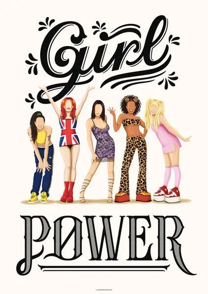 Photocircle Photocircle Poster / Leinwandbild - Girl Power – Produktbild 2 von 4