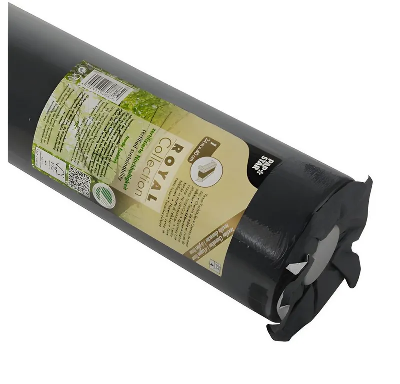 PAPSTAR PAPSTAR Tischläufer Tischläufer, Tissue ROYAL Collection 24 m x 40 cm schwarz, Schwarz, – Produktbild 2 von 2