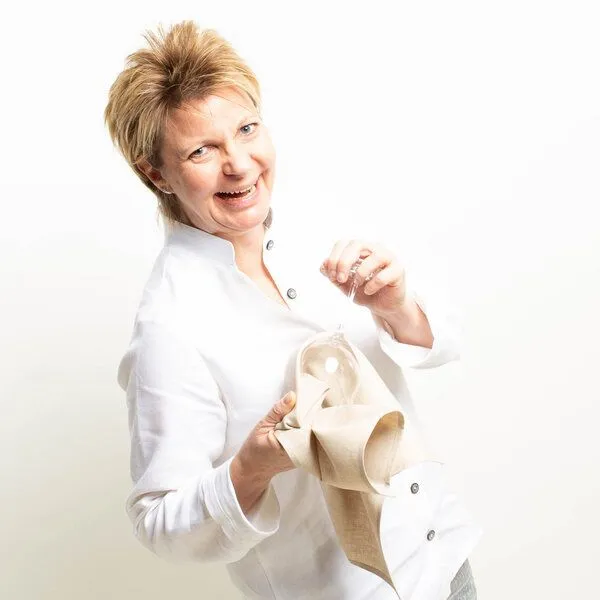 nahtur-design nahtur-design Polier- und Gläsertuch aus Bioleinen | 2er Sparset | 4 Farbvarianten, Natur_05 (beige), – Produktbild 2 von 4