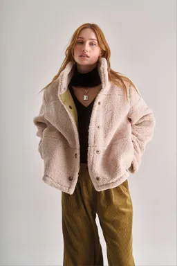 KOMODO KOMODO Damen vegan Jacke Isobel Sand Beige – Produktbild 1 von 1