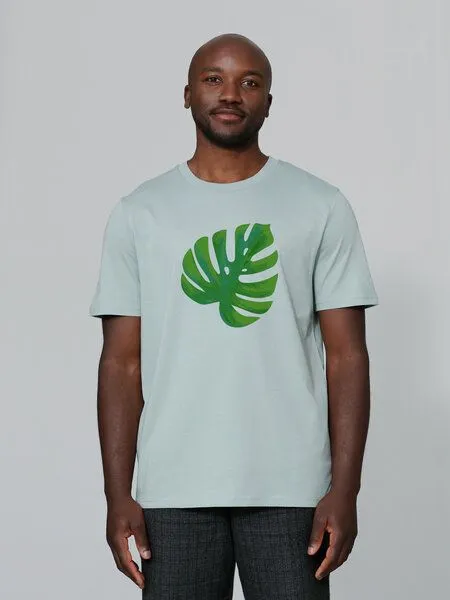 watapparel watapparel T-Shirt Unisex Monstera 2.0, Aloe, – Produktbild 1 von 4