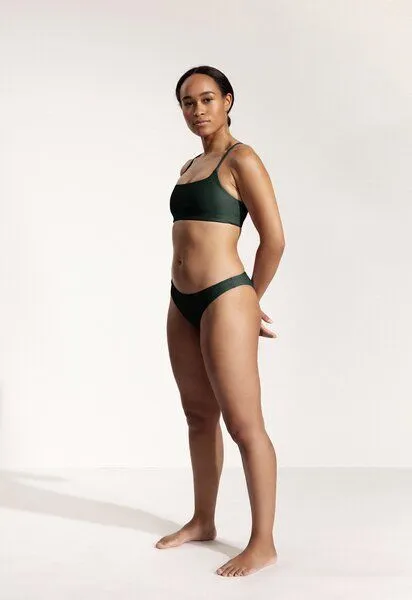 Oy Oy Surf Bikini Oberteil „Buri“, Nachtgrün, – Produktbild 3 von 4