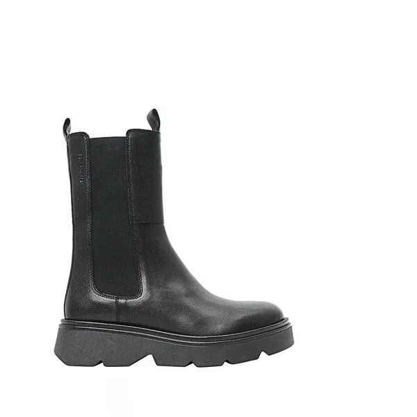 Ten Points Ten Points warm gefütterte Lederboots mit dicker Sohle, Karin, Schwarz, – Produktbild 1 von 3