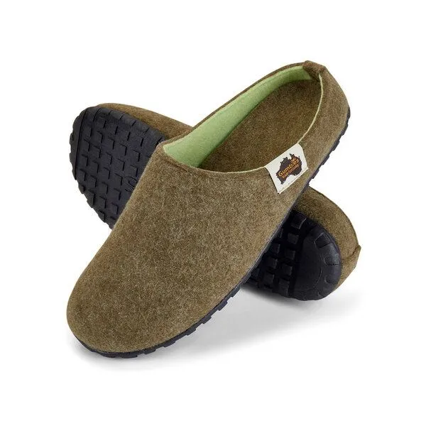 Gumbies Gumbies Slipper - Nachhaltige Hausschuhe für Damen und Herren, Grün, – Produktbild 1 von 4