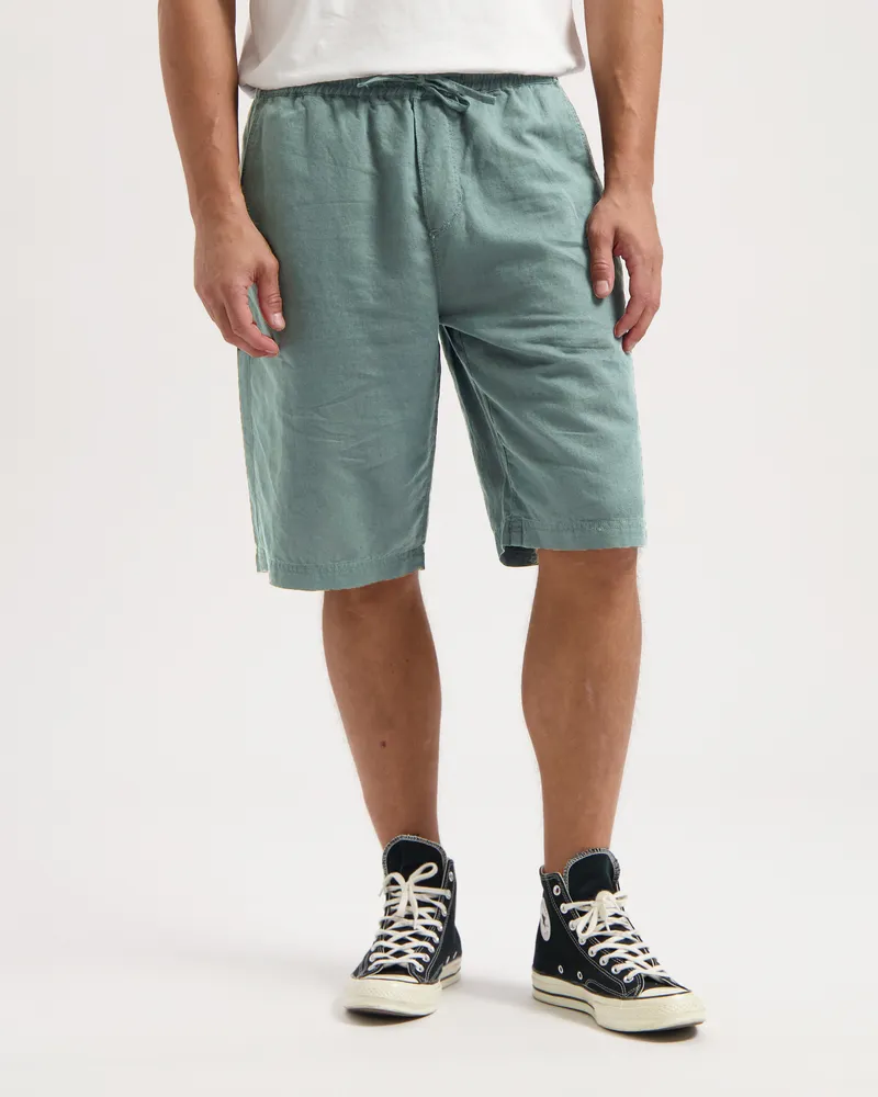 Kuyichi Kuyichi Herren vegan Shorts Tyler Salbei Grün, Hellgrün, – Produktbild 1 von 2