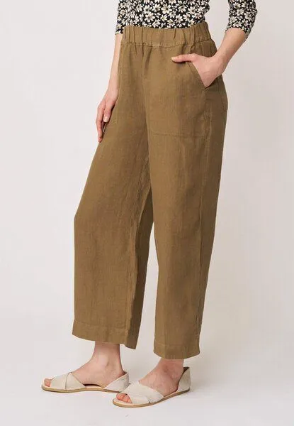 LANA Organic LANA Organic Leinenhose für Damen, Modell Jarina, Caspers, – Produktbild 2 von 4