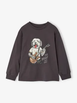 Vertbaudet Shirt mit Frontprint Jungen  hund – Produktbild 1 von 1