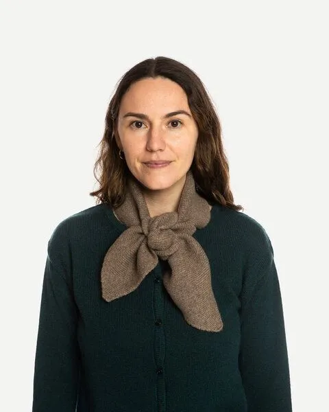 MATONA Matona Schal | Tie Neckerchief | aus Kaschmir, Nougat, – Produktbild 1 von 4