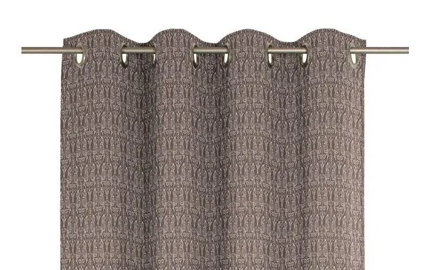 Nature by Adam Nature by Adam Vorhang aus 100% Bio-Baumwolle - Made in Germany - Little Parrot, Dunkelbraun, – Produktbild 6 von 7