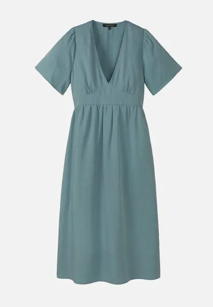 recolution Damen Kleid aus Lyocell (Tencel / Lenzing) - FITTONIA - recolution, Eukalyptus (grün), – Produktbild 1 von 1