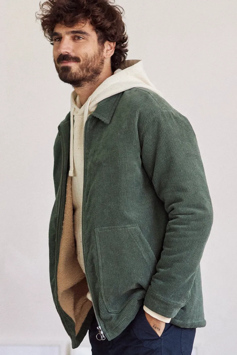 TWOTHIRDS TWOTHIRDS Herren vegan Jacke Lires In Entengrün, Grün, – Produktbild 2 von 2