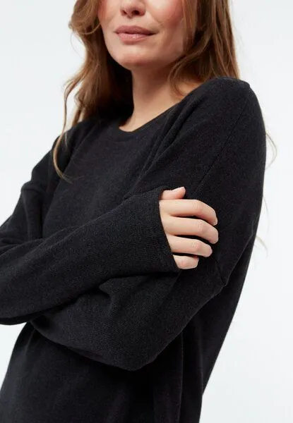 Givn Berlin Givn Berlin Kleid GBJOSEFFA relaxed Fit aus recycelter Baumwolle, Dark grey, – Produktbild 3 von 3