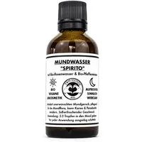 Two Hands BIO Two Hands BIO MundWasser „Spirito“ - Bio-Rosenwasser & Bio-Pfefferminze - Alkoholfrei - Bio Vegan – Produktbild 1 von 1