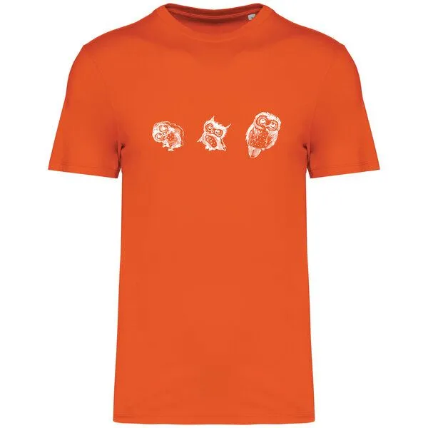 Greenspired Greenspired Basic Bio T-Shirt Three Owls 155g/m² XXS - 4 XL", Butternuss, – Produktbild 1 von 1