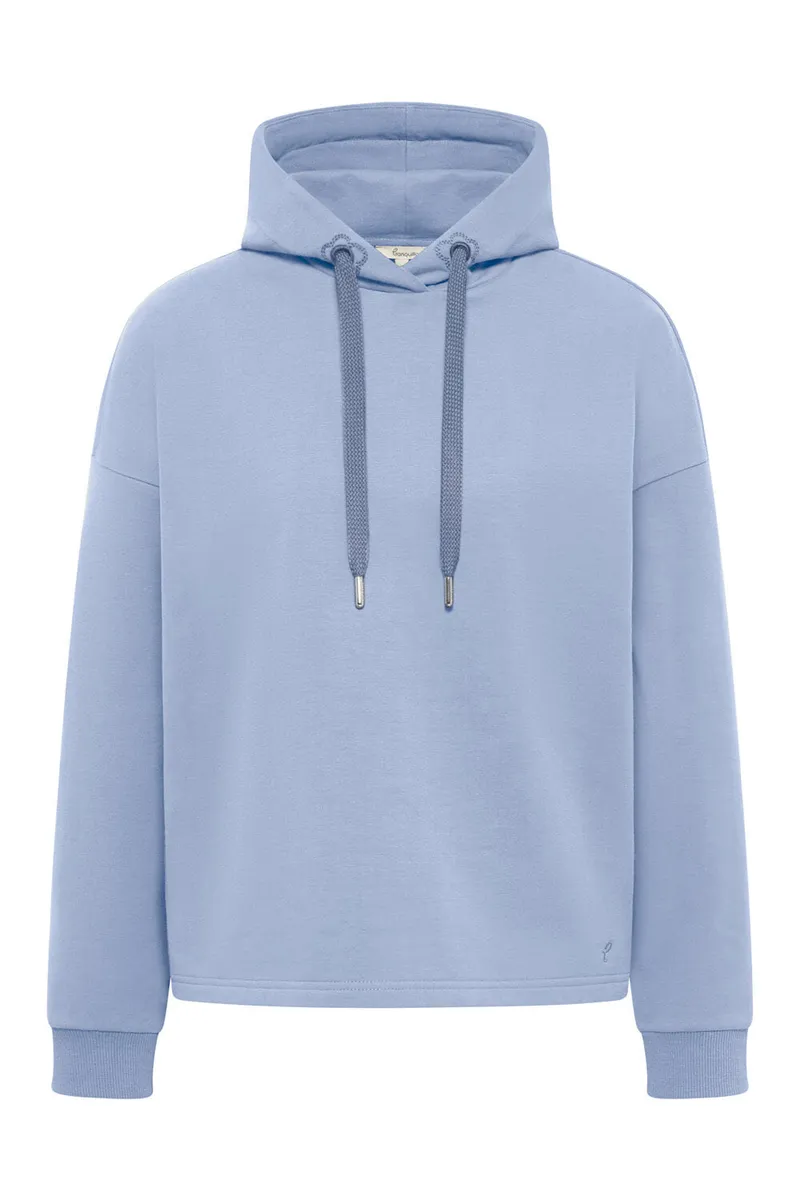 Tranquillo Tranquillo Hoodie Arvidee aus Biobaumwolle - tempest blue – Produktbild 4 von 8