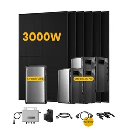 EcoFlow EcoFlow Stream Ultra, All-in-One Speicher für Balkonkraftwerke, mit 6 x 500 Bifaziale Solarmodule, by Powerness (deal) - Stream Ultra + 4 x Stream AC Pro | 9600Wh / 1 x Smart Meter / Selbstabholung – Produktbild 1 von 1