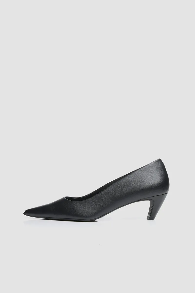 BOHEMA BOHEMA Damen vegan Heels Siren Kitten Schwarz, Schwarz, – Produktbild 1 von 2