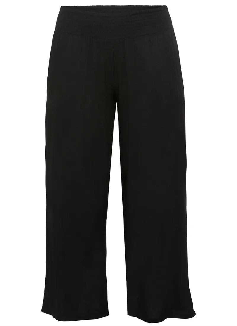 sheego Schlupfhose schwarz, Schwarz, – Produktbild 1 von 2