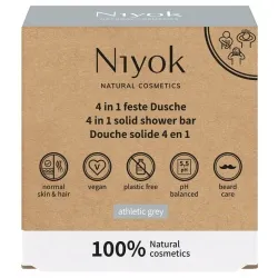 Niyok Feste Dusche Athletic grey 4in1 – Produktbild 1 von 1